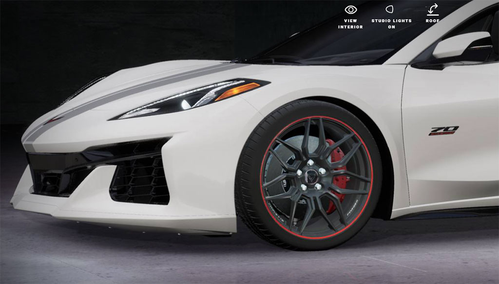 2023 Corvette Z07 70th Anniversary Wheel