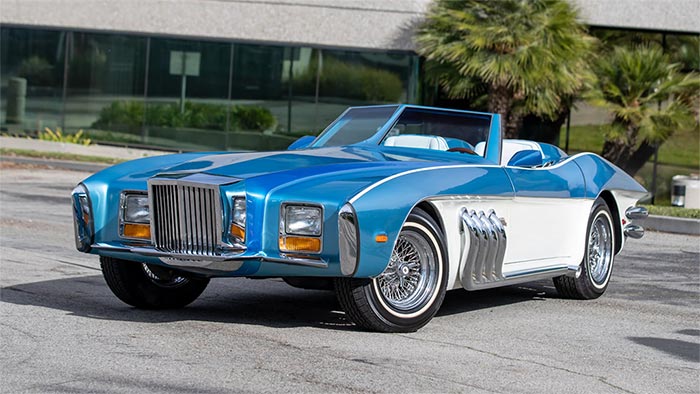 Custom Barrister Corvette set to Cross the Block at Mecum Glendale