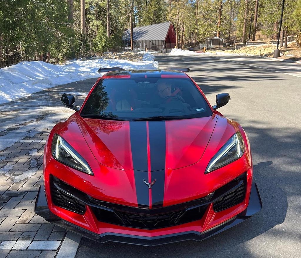 [SPIED] Another Chance Encounter with a 2023 Corvette Z06 Testing in the California Mountains