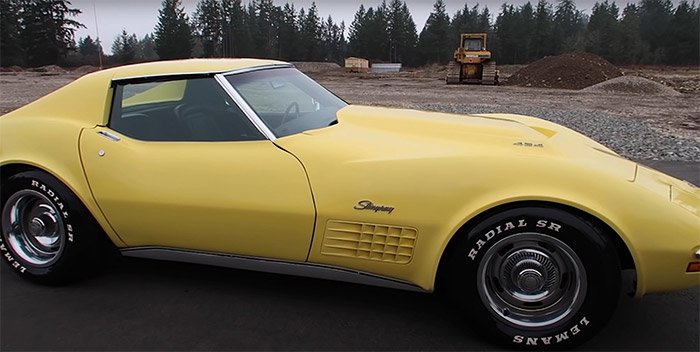 [VIDEO] 1970 Corvette Receives First Wash After Being Stored Outside for the last 16 Years