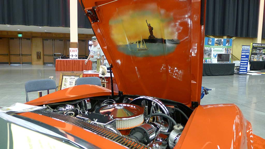 The Under Hood Art from Corvette Expo