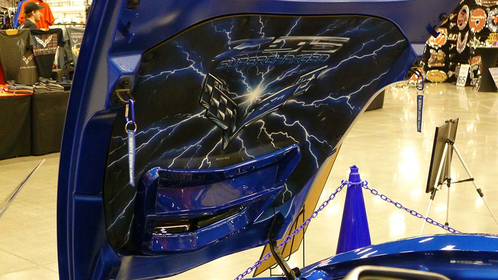 The Under Hood Art from Corvette Expo