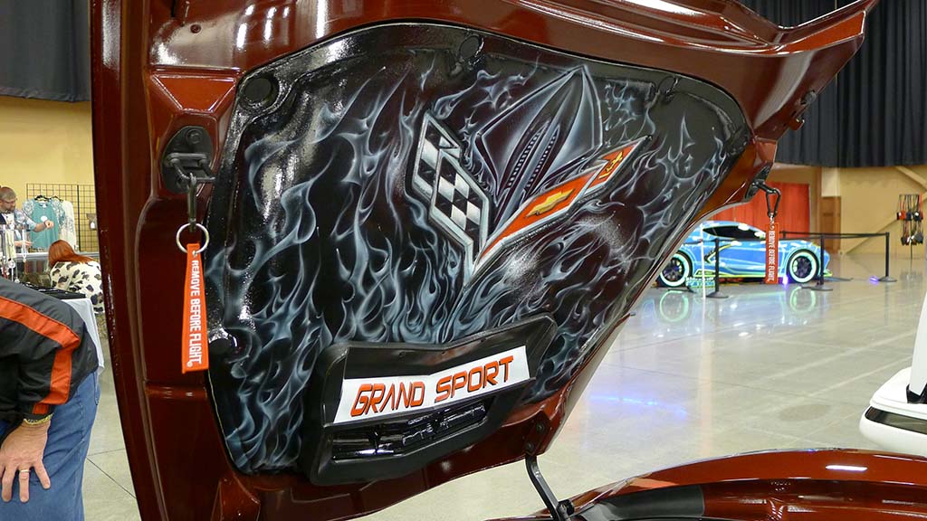 The Under Hood Art from Corvette Expo