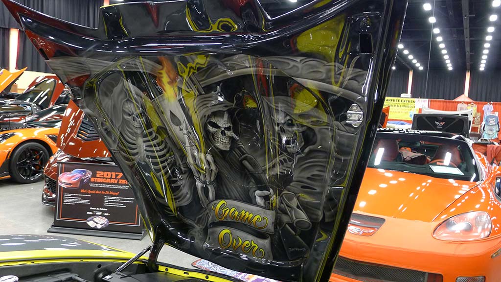 The Under Hood Art from Corvette Expo
