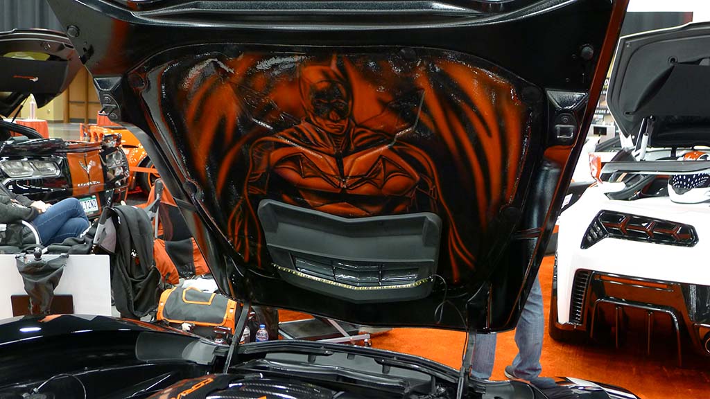 The Under Hood Art from Corvette Expo