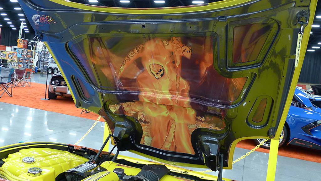 The Under Hood Art from Corvette Expo