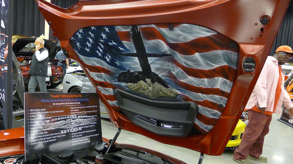 The Under Hood Art from Corvette Expo