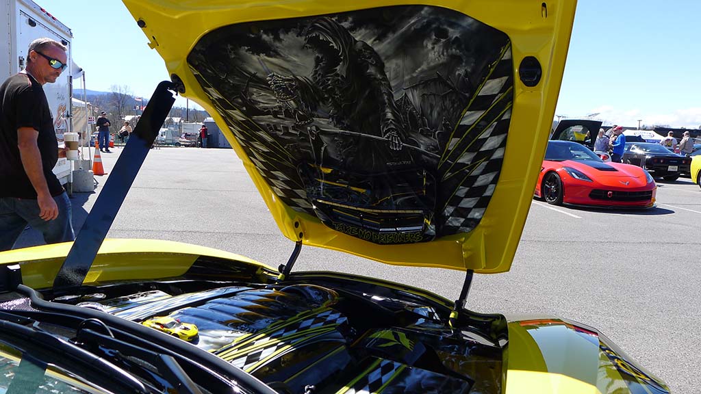 The Under Hood Art from Corvette Expo
