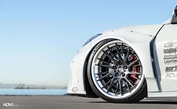 [PICS] Duraflex Widebody Kit and ADV.1 Wheels Showcased on this Bagged C8 Corvette