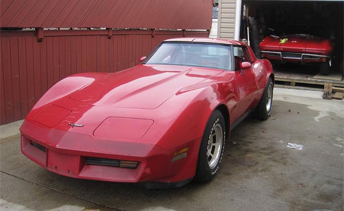 Corvettes for Sale: 43K-Mile 1981 Has Been Garaged Sinced 1987