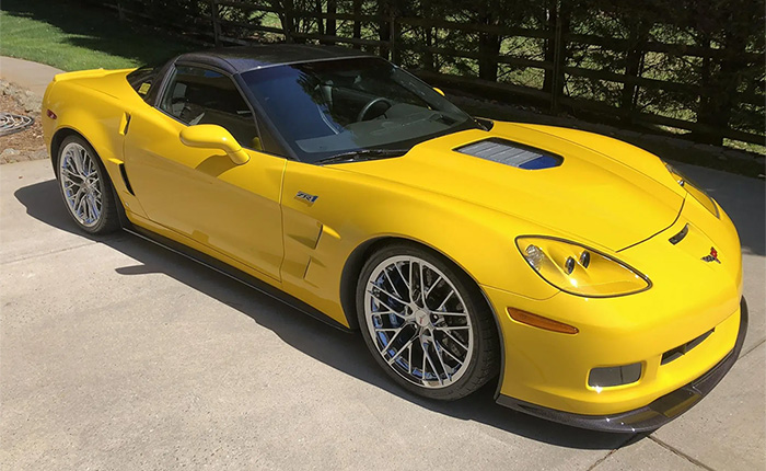 Corvettes for Sale: Mr. Goodwrench's 2009 Corvette ZR1 with 4K Miles