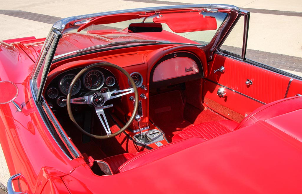 Win This 1964 Corvette Sting Ray Convertible