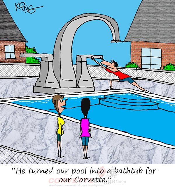 Saturday Morning Corvette Comic: Pooling Your Resources