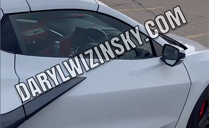 [SPIED] Right Hand Drive C8 Corvette Z06 Convertible in a Parking Lot Confirms Export Rumors