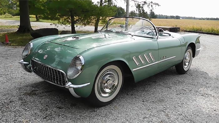 [VIDEO] 1954 Shop Order #2151 Styling Corvette Revealed After Lengthy Restoration