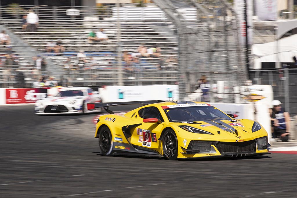 Corvette Racing at Long Beach: Pole for Taylor, No. 3 C8.R