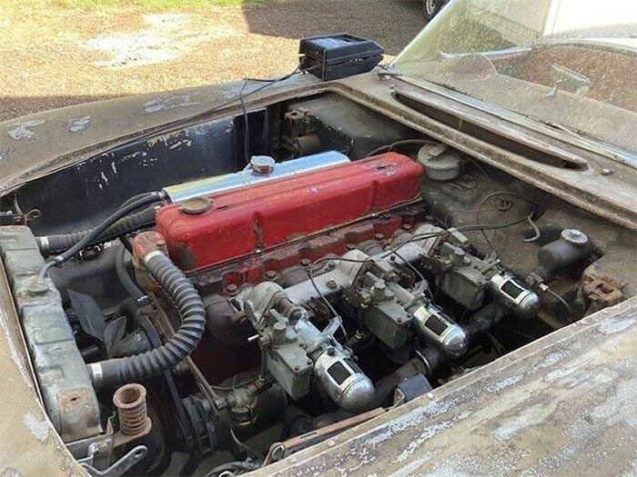 Corvettes for Sale: Barn Find Unrestored 1954 Corvette