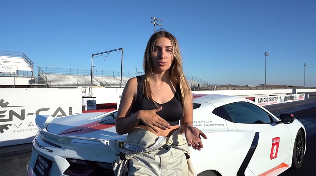 [VIDEO] Trouble Ahead After Emelia and Her C8 Corvette Named Phoenix Returns to the Track
