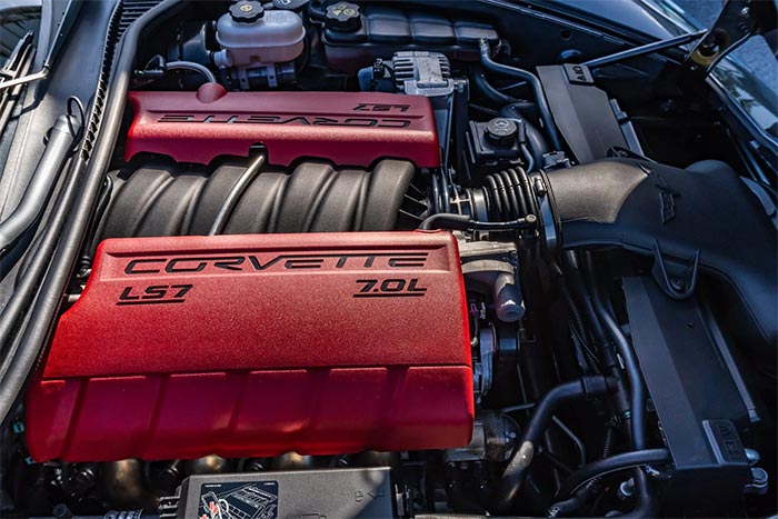 Corvettes for Sale: 527-Mile 2013 Corvette 427 Convertible on Bring a Trailer