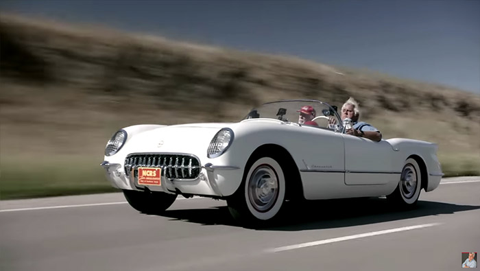 [VIDEO] Jay Leno Takes a Spin in an NCRS Duntov 1954 Corvette