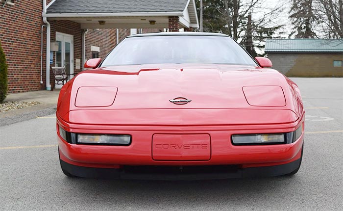 Corvettes for Sale: 17k-Mile 1991 Chevrolet Corvette ZR-1 on Bring a Trailer