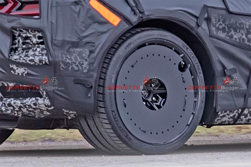 C8 Corvette Prototype Spied