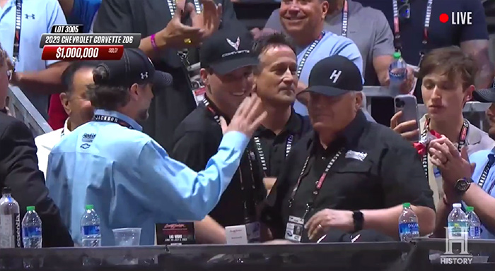 Competitive Spirit Drives Rick Hendrick's Passion for VIN 001 Corvettes