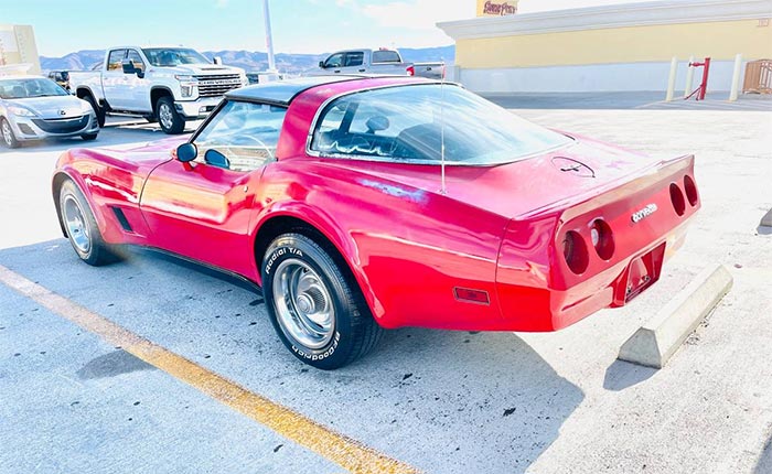 Corvettes for Sale: Grandfather's 9K-Mile 1981 Corvette Offered for $10,500