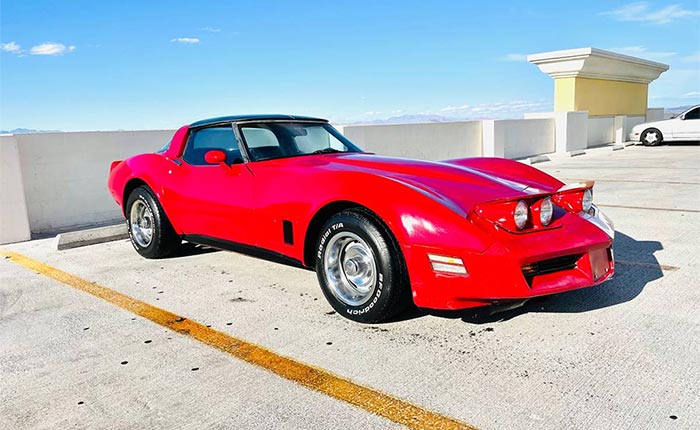 Corvettes for Sale: Grandfather's 9K-Mile 1981 Corvette Offered for $10,500
