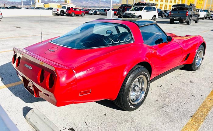 Corvettes for Sale: Grandfather's 9K-Mile 1981 Corvette Offered for $10,500