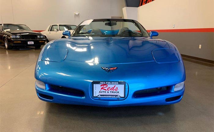 Corvettes for Sale: Nassau Blue 2000 Corvette Convertible on Craigslist