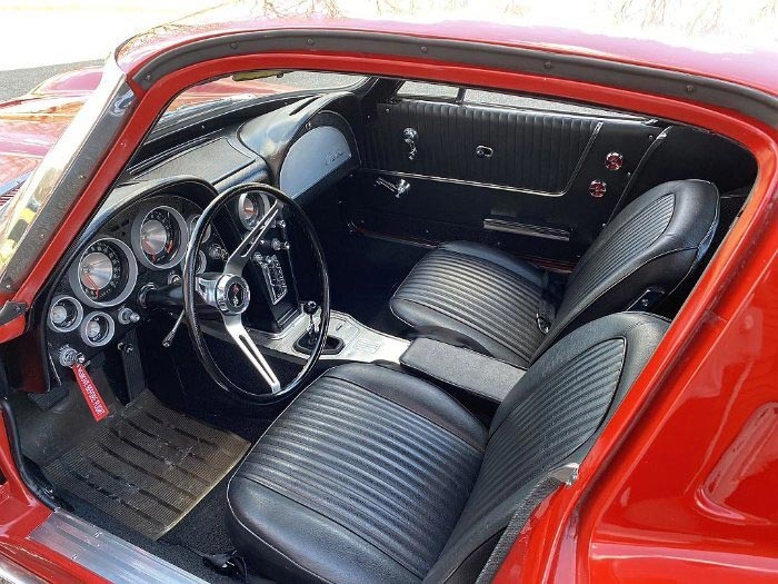 Corvettes for Sale: Restored Barn Find '63 Corvette Split-Window Offered on eBay