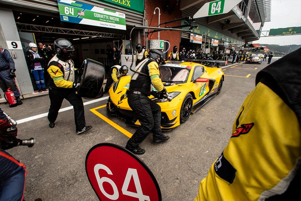 Corvette Racing at SPA: Tandy, No. 64 C8.R Qualify Third in Class