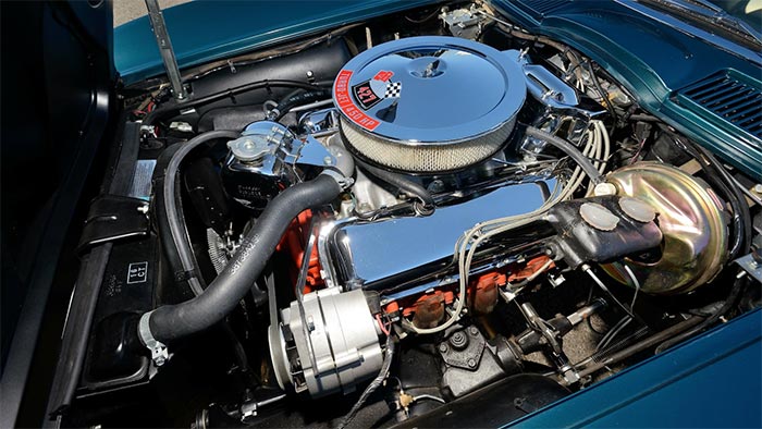 [VIDEO] 1965 Corvette VIN 003 Pilot Line 427 Convertible Crossing the Block at Mecum Indy