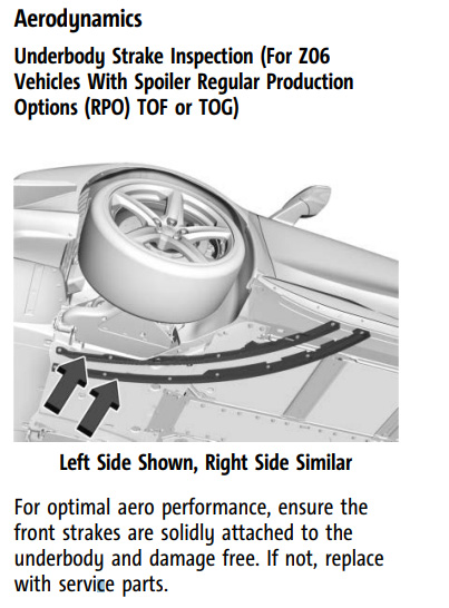Underbody Strake Inspection