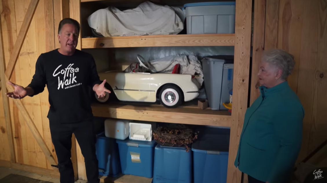 [VIDEO] Dennis Collins Hunts Down a 1955 Corvette and a Matching Pedal Car