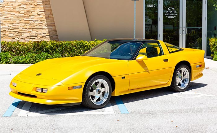 Corvettes for Sale: Ultra-Rare 1991 Shinoda/Mears Corvette ZR-1 with Only 1K Miles
