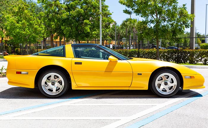 Corvettes for Sale: Ultra-Rare 1991 Shinoda/Mears Corvette ZR-1 with Only 1K Miles