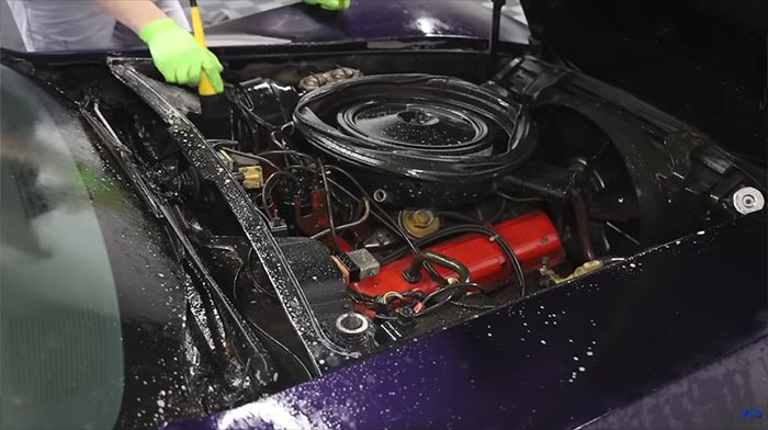 [VIDEO] Professional Detailers Go to Work Inside and Out on this Filthy 1974 Corvette