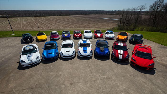 Collection of Indy 500 Corvette Pace Cars Sells for $1.375 Million at Mecum Indianapolis