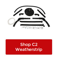 C2 Corvette Weatherstrip