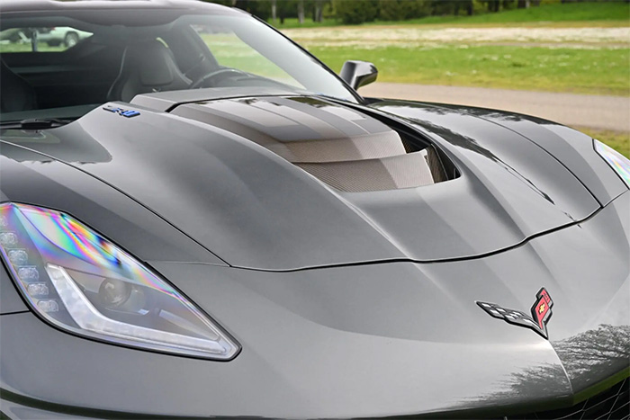 Corvettes for Sale: 4,600-Mile 2019 Chevrolet Corvette ZR1 with ZTK on Bring a Trailer