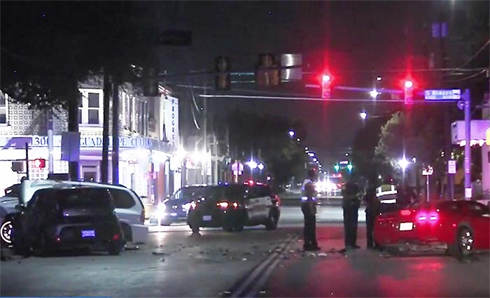 [ACCIDENT] DUI C5 Corvette Driver Arrested After Head-On Crash in San Antonio