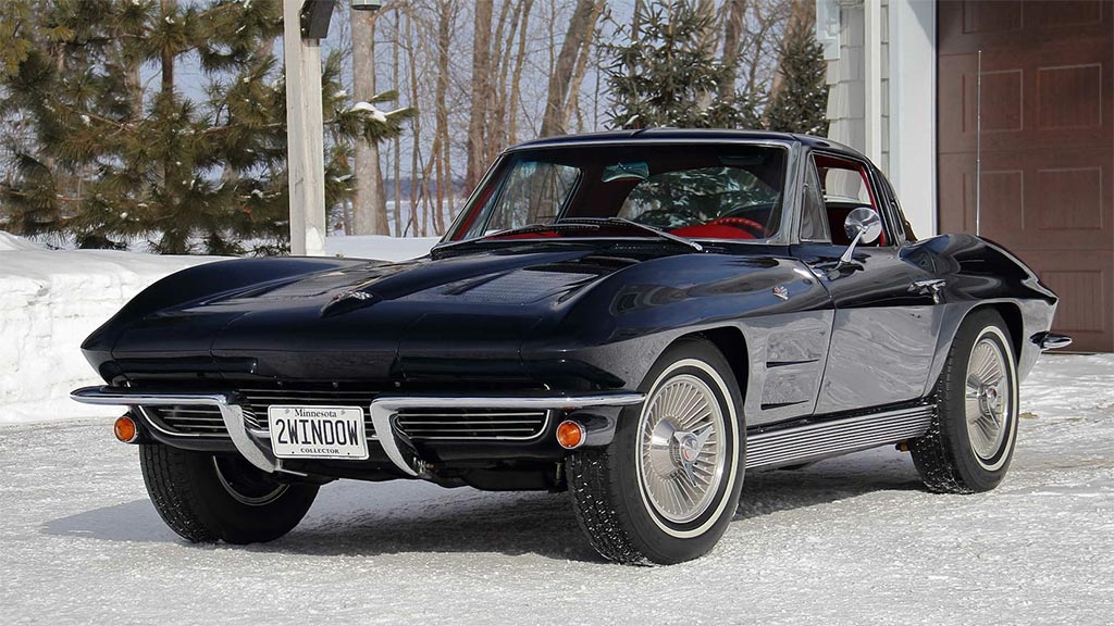 1963 CHEVROLET CORVETTE SPLIT WINDOW COUPE - $275,000