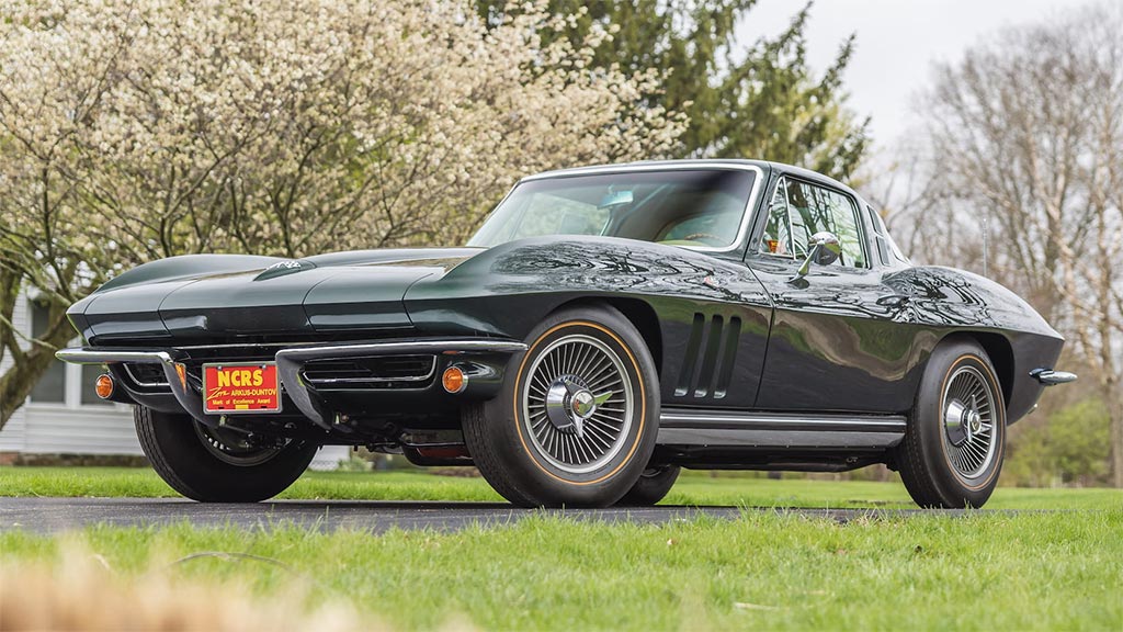 1965 CHEVROLET CORVETTE BIG TANK COUPE - $220,000