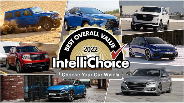 2022 Corvette Convertible Named IntelliChoice's Best Premium Performance Car for 2022
