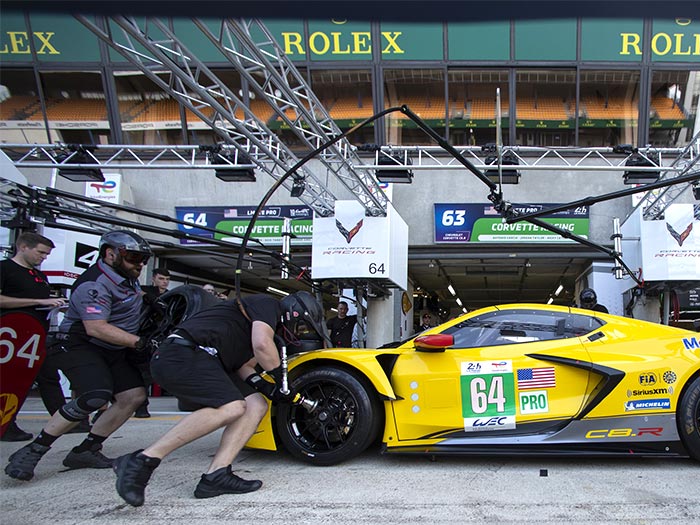 Corvette Racing at Le Mans: Sims, 64 C8.R Quickest in Testing