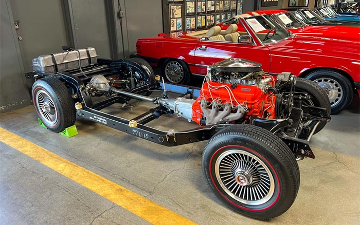 What Would You Build With This C2 Corvette 427/400-hp Chassis Offered on Bring a Trailer