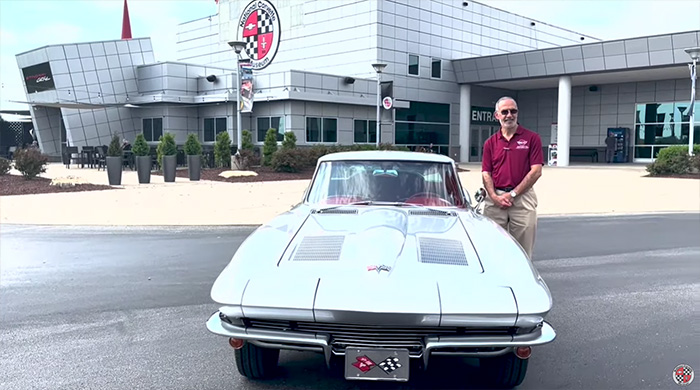 [VIDEO] Corvette Enthusiasts Answers the Call from the NCM and Donates his 1963 Split-Window Corvette