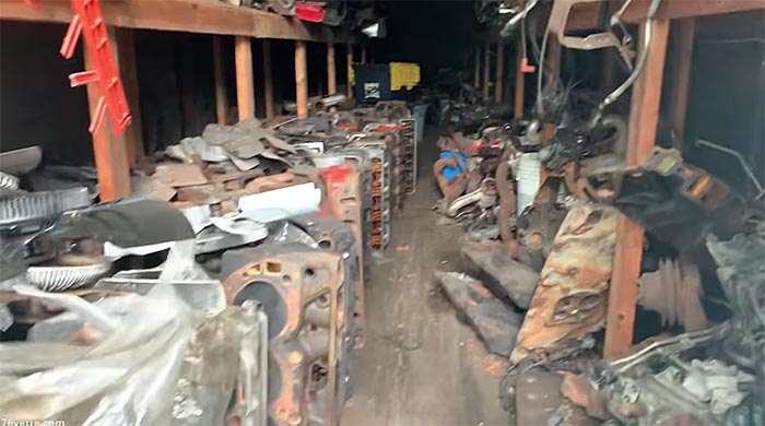 [VIDEO] Take a Walk through the Corvette Generations Salvage Yard in Central Florida